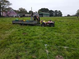 Planting team on site, October 2025
